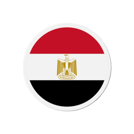 Aimant rond drapeau égypte forme décorative pour réfrigérateur