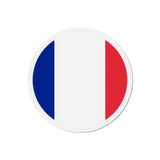 Aimant rond drapeau france forme décorative pour réfrigérateur