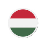 Aimant rond drapeau hongrie magnétique décoratif