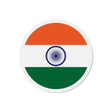 Aimant rond drapeau inde forme ronde pour décoration métal