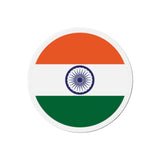 Aimant rond drapeau inde forme ronde pour décoration métal