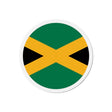 Aimant rond drapeau jamaïque magnétique décoratif coloré