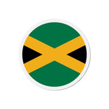 Aimant rond drapeau jamaïque magnétique décoratif coloré