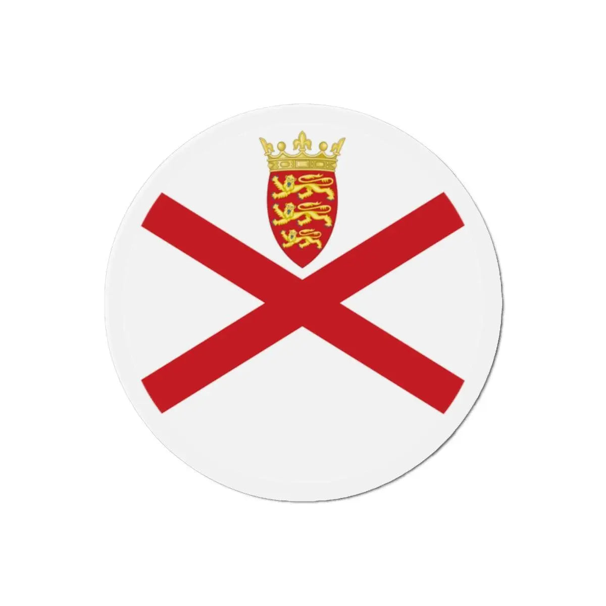 Aimant rond drapeau jersey forme décorative réfrigérateur