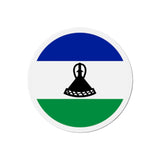 Aimant rond drapeau lesotho en plusieurs tailles - pixelforma