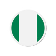 Aimant rond drapeau nigeria forme décorative réfrigérateur