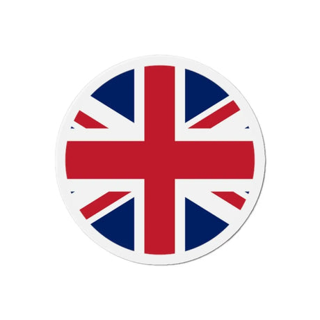 Aimant rond drapeau royaume-uni forme décorative magnétique