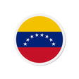 Aimant rond drapeau venezuela magnétique décoratif