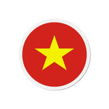 Aimant rond drapeau viêt nam magnétique décoratif