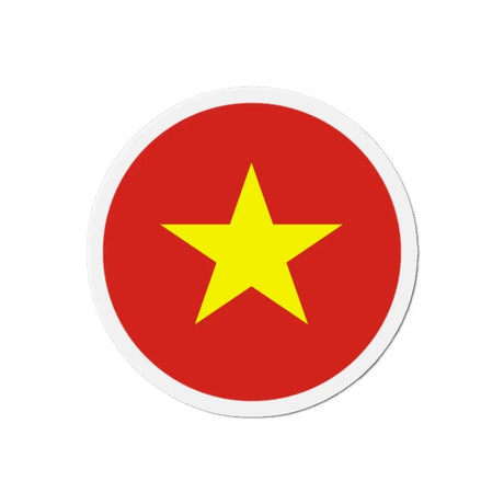 Aimant rond drapeau viêt nam magnétique décoratif