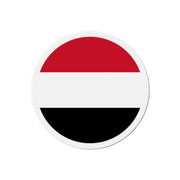 Aimant rond drapeau yémen couleur magnétique décoratif