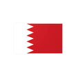 Autocollant drapeau bahreïn rectangle pvc résistant