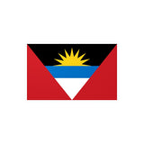 Autocollant Drapeau d'Antigua-et-Barbuda en plusieurs tailles - Pixelforma