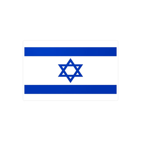 Autocollant Drapeau d'Israël en plusieurs tailles - Pixelforma