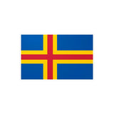 Autocollant drapeau d’åland pvc rectangulaire décoratif