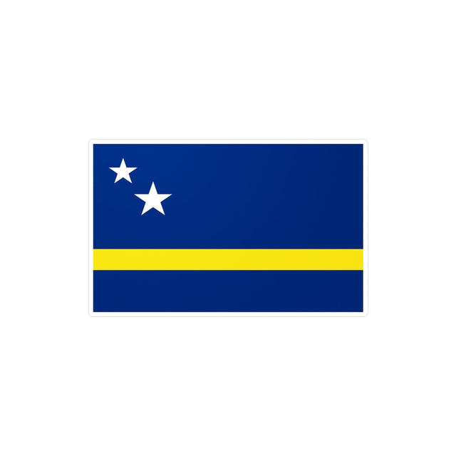 Curacao Flag Sticker in Multiple Sizes - Pixelforma
