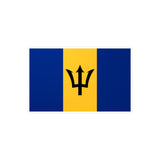 Barbados Flag Sticker in Multiple Sizes - Pixelforma