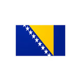 Bosnia and Herzegovina Flag Sticker in Various Sizes - Pixelforma