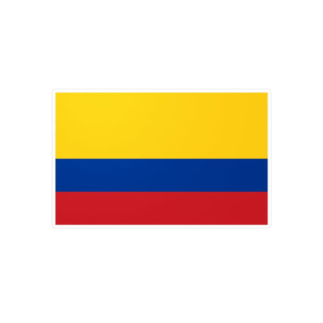 Colombia Flag Sticker in Multiple Sizes - Pixelforma