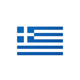 Flag of Greece sticker in several sizes - Pixelforma