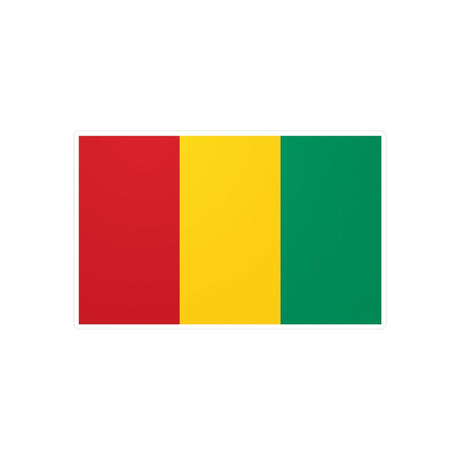 Guinea Flag Sticker in Multiple Sizes - Pixelforma