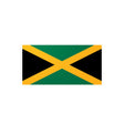 Jamaica Flag Sticker in Multiple Sizes - Pixelforma