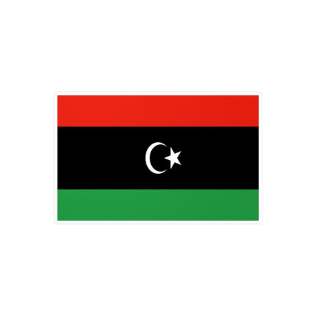 Libya Flag Sticker in Multiple Sizes - Pixelforma