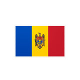 Moldova Flag Sticker in Multiple Sizes - Pixelforma