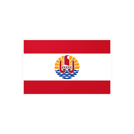 French Polynesia Flag Sticker in Multiple Sizes - Pixelforma