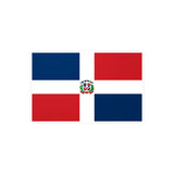 Dominican Republic Flag Sticker in Multiple Sizes - Pixelforma