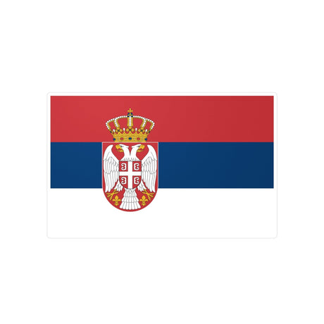 Serbian Flag Sticker in Multiple Sizes - Pixelforma