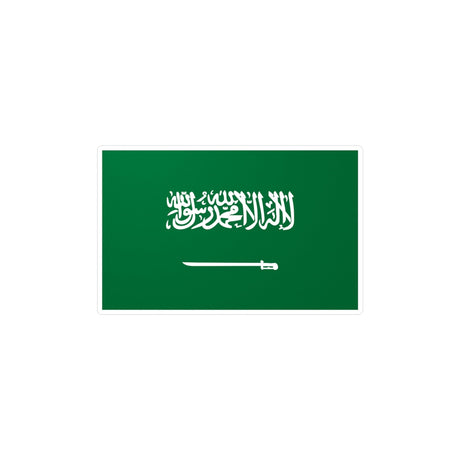 Saudi Arabia Flag Sticker in Multiple Sizes - Pixelforma