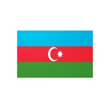 Autocollant Drapeau de l'Azerbaïdjan en plusieurs tailles - Pixelforma 