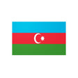 Azerbaijan Flag Sticker in Multiple Sizes - Pixelforma