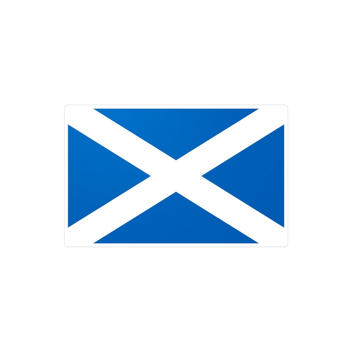 Scotland Flag Sticker in Multiple Sizes - Pixelforma