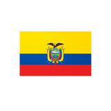 Ecuador Flag Sticker in Multiple Sizes - Pixelforma