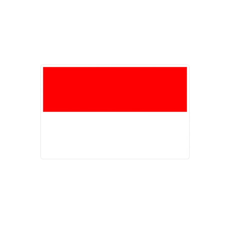 Indonesia Flag Sticker in Multiple Sizes - Pixelforma