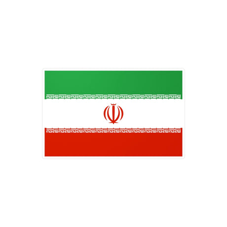 Iran Flag Sticker in Multiple Sizes - Pixelforma