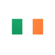 Ireland Flag Sticker in Multiple Sizes - Pixelforma