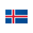 Iceland Flag Sticker in Multiple Sizes - Pixelforma