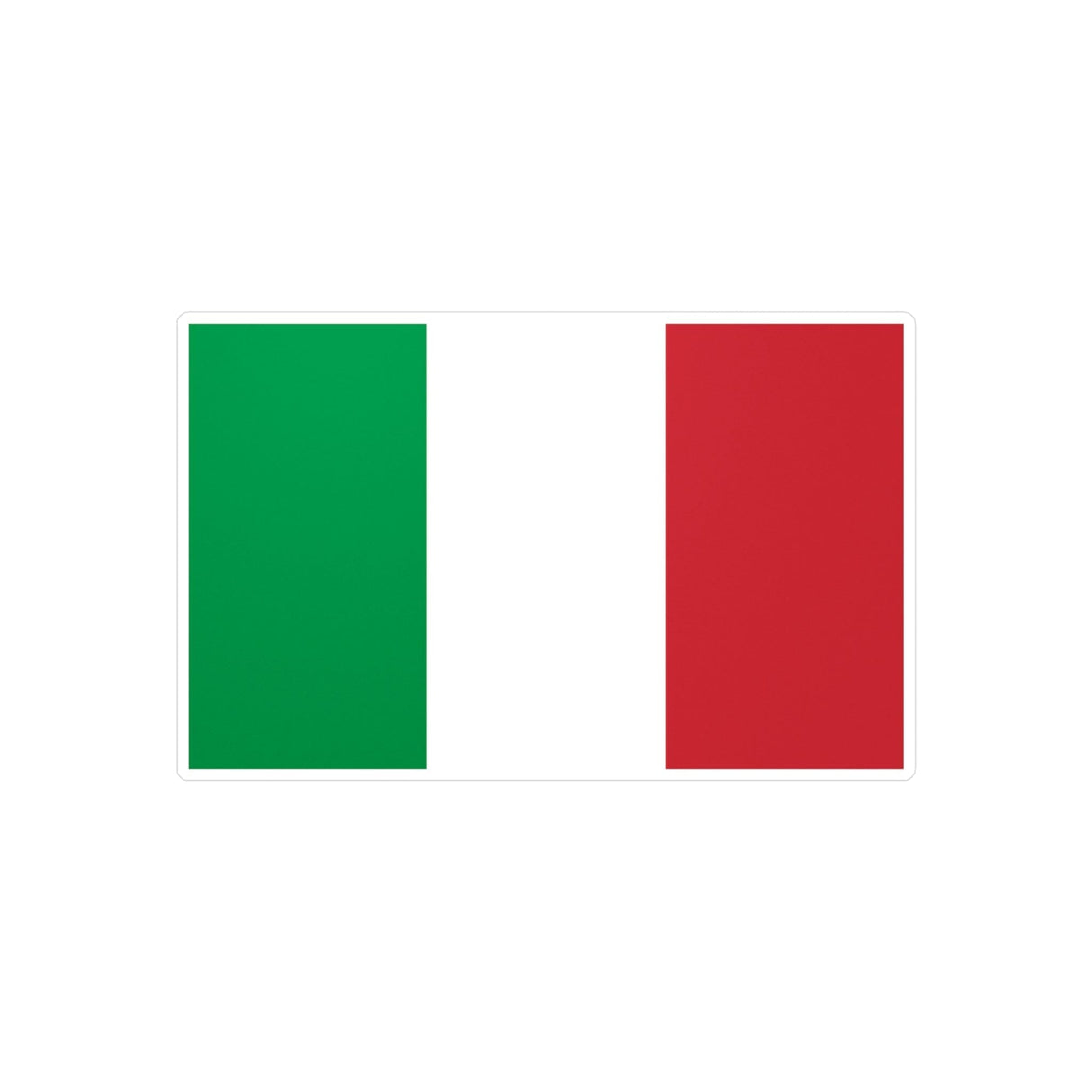Italy Flag Sticker in Multiple Sizes - Pixelforma