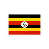 Uganda Flag Sticker in Multiple Sizes - Pixelforma