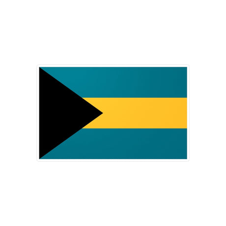 Flag of the Bahamas Sticker in Multiple Sizes - Pixelforma