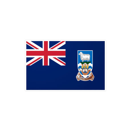 Falkland Islands Flag Sticker in Multiple Sizes - Pixelforma