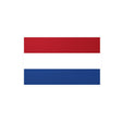 Netherlands Flag Sticker in Various Sizes - Pixelforma