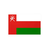 Autocollant Drapeau d'Oman en plusieurs tailles - Pixelforma 