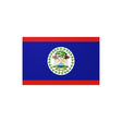 Belize Flag Sticker in Multiple Sizes - Pixelforma
