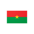 Burkina Faso Flag Sticker in Multiple Sizes - Pixelforma