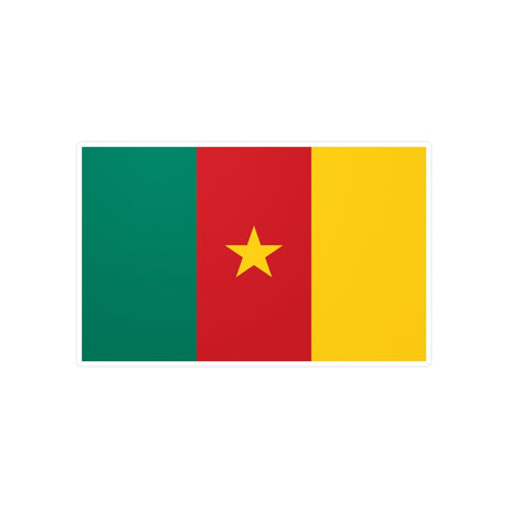Cameroon Flag Sticker in Multiple Sizes - Pixelforma