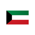 Kuwait Flag Sticker in Multiple Sizes - Pixelforma